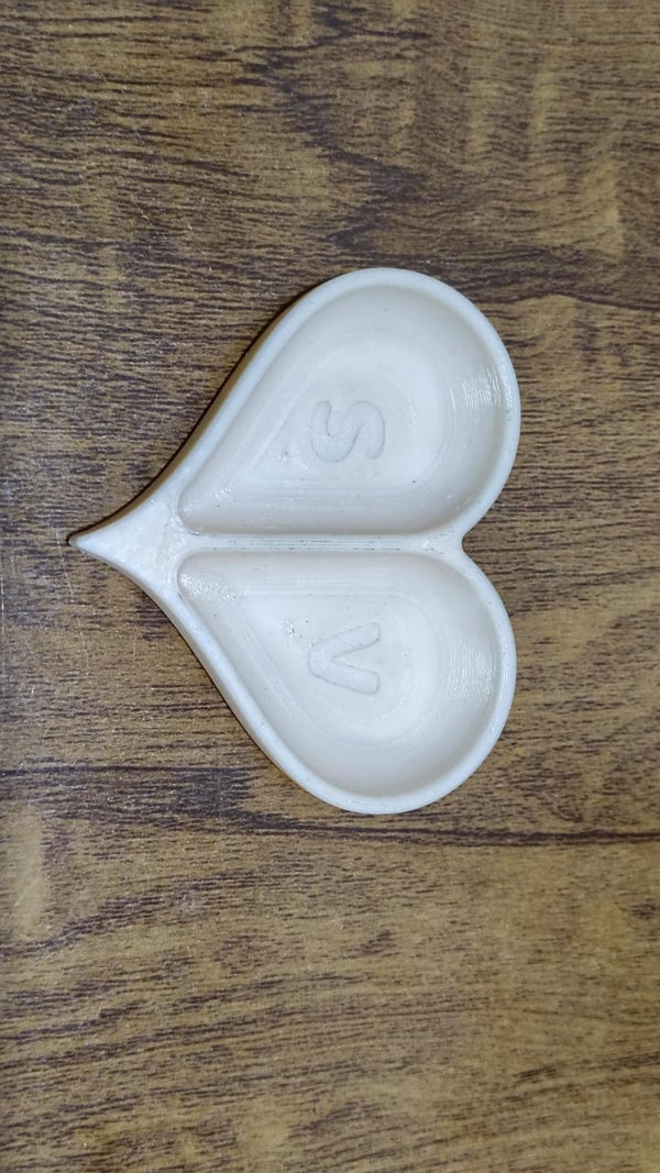 Heart Shape Couple Ring Organizer thumbnail 6