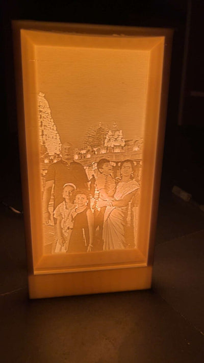 Custom Lithophane Lamp