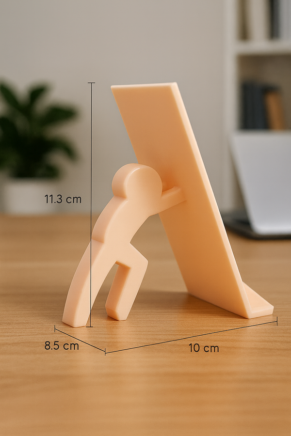 Human Pushing Mobile Holder thumbnail 4