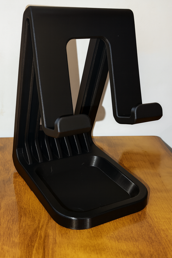 Classic Phone Stand with Storage Tray thumbnail 2