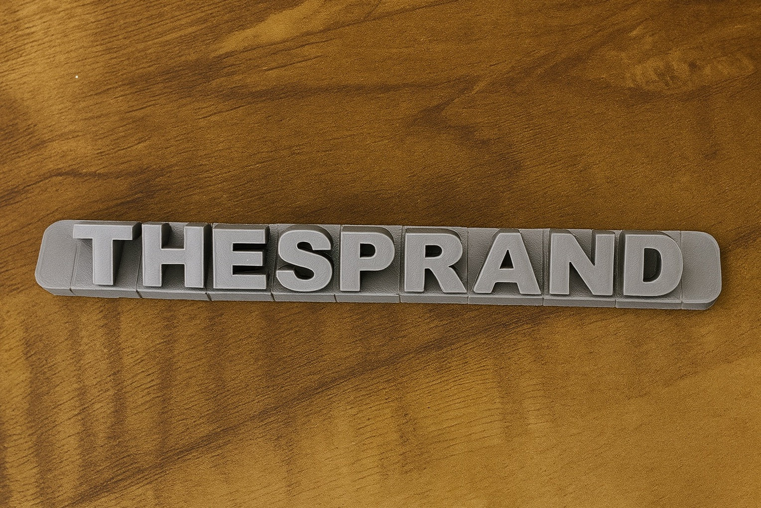 Custom 3D Name Stand