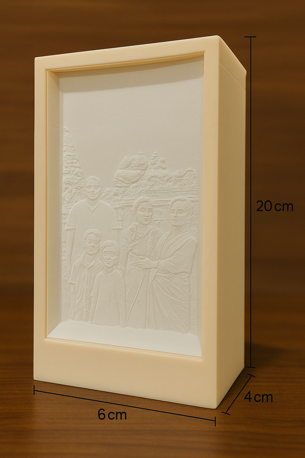 Custom Lithophane Lamp thumbnail 2