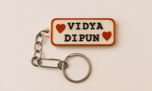Custom Naming Key Chain