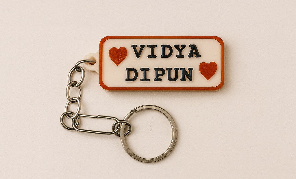 Custom Naming Key Chain