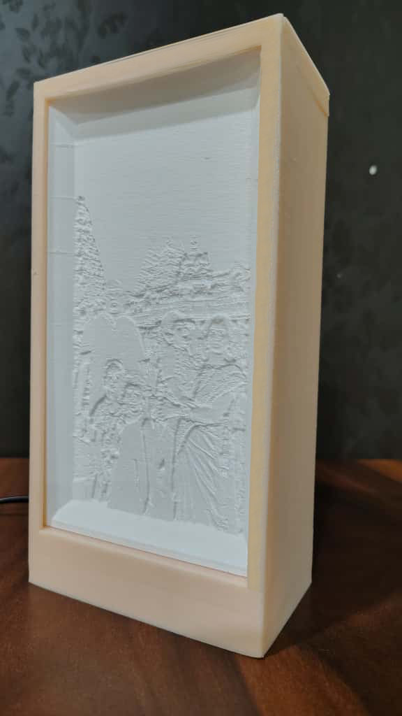 Custom Lithophane Lamp thumbnail 4